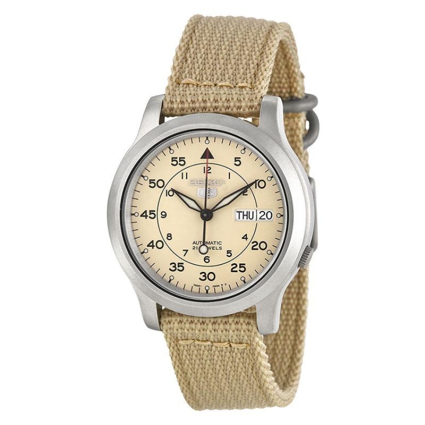 Seiko 5 military nylon 21 2025 jewels
