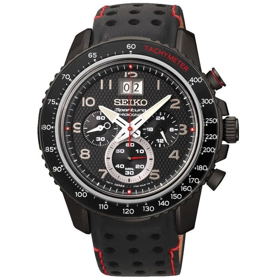 SEIKO SPC141P1 SPORTURA セイコー クロノグラフ 100m-