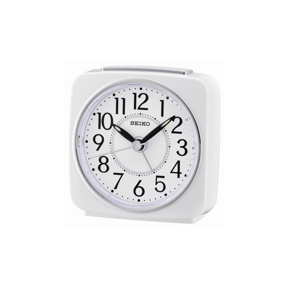 SEIKO Alarm Clock QHE140W SWING WATCH Indonesia
