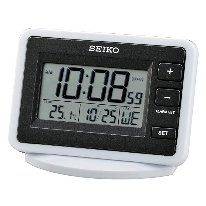 SEIKO Alarm Clock QHL063W - SWING WATCH Indonesia