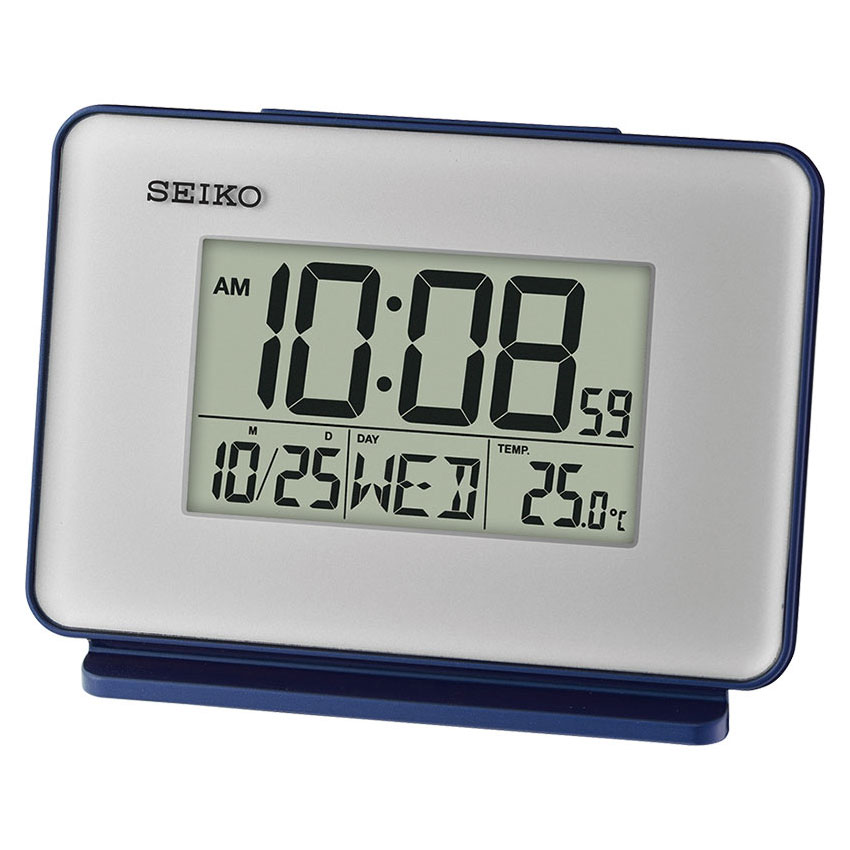 Réveil Digital Multifonctions QHL068KN - Seiko Clocks - Ocarat