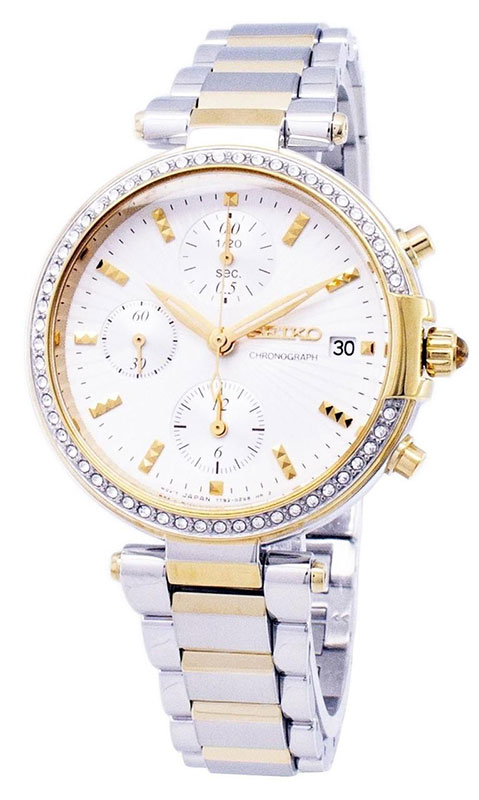 SEIKO QUARTZ Chronograph SNDV42P1