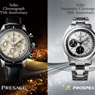 Two limited editions celebrate milestones in Seiko’s chronograph history