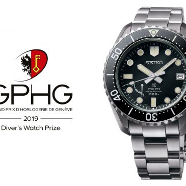 The Seiko Prospex LX Line Diver’s wins the Diver’s Watch Prize at the 2019 Grand Prix