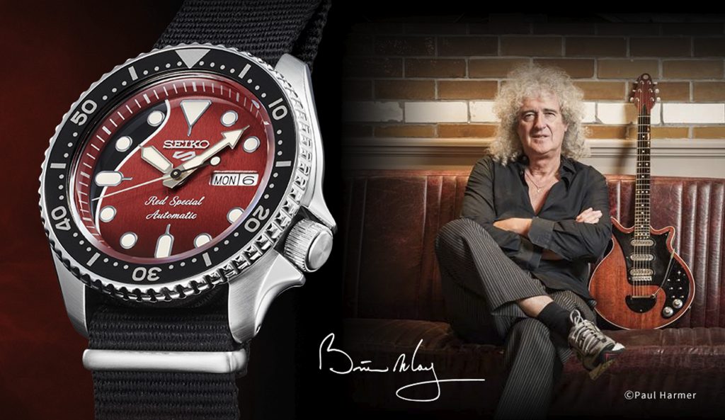 Seiko 5 Brian May Red Special