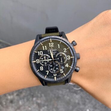 SEIKO QUARTZ Chronograph SSB369P1