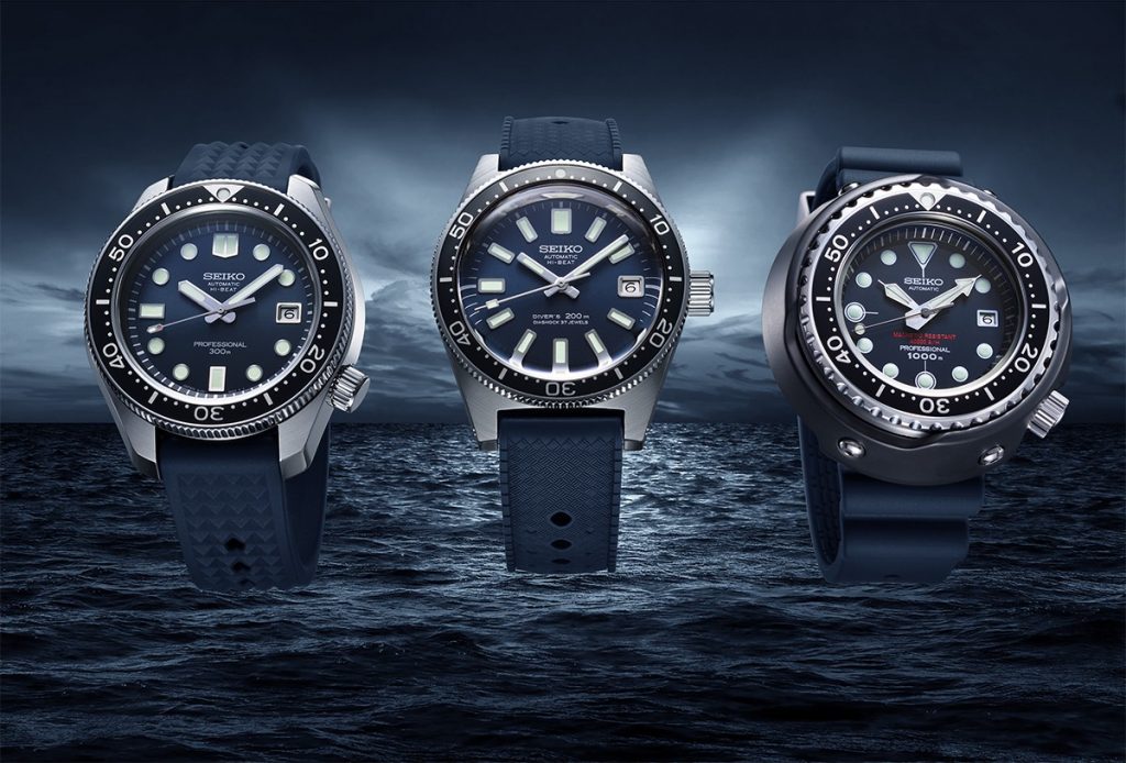 Celebrating 55 years of Seiko diver's watches, three legends are re-born in  Prospex - SWING WATCH Indonesia