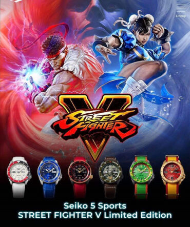 Seiko 5 Sports STREET FIGHTER V Full Set