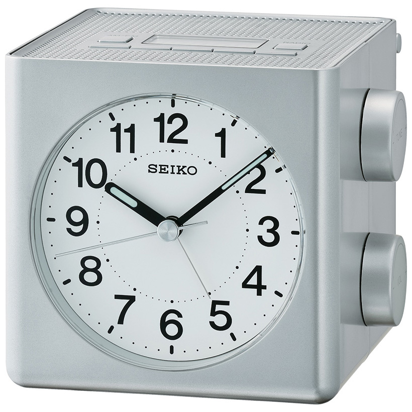 SEIKO Alarm Clock QHE149S - SWING WATCH Indonesia