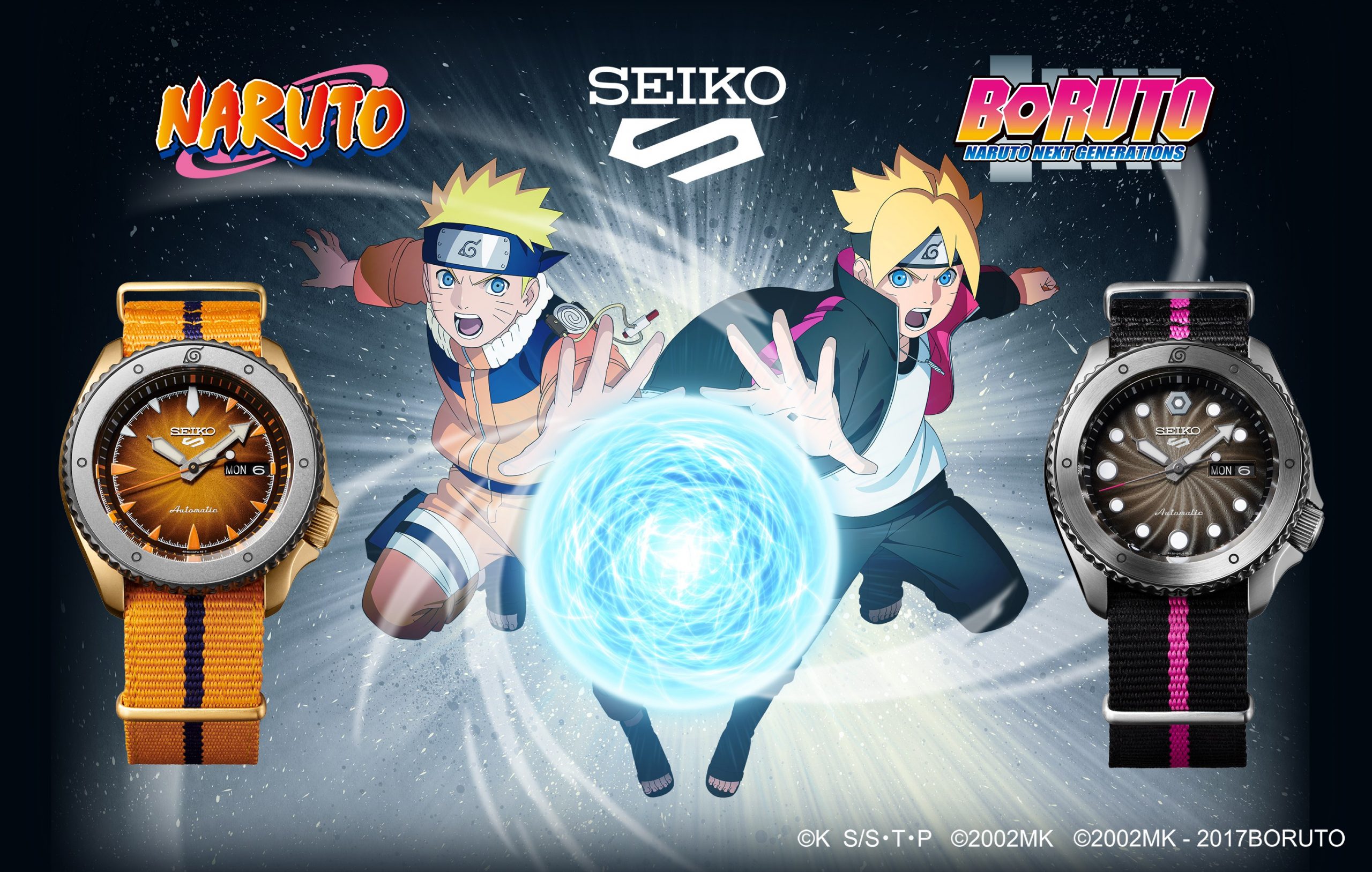 Seiko 5 Naruto Boruto