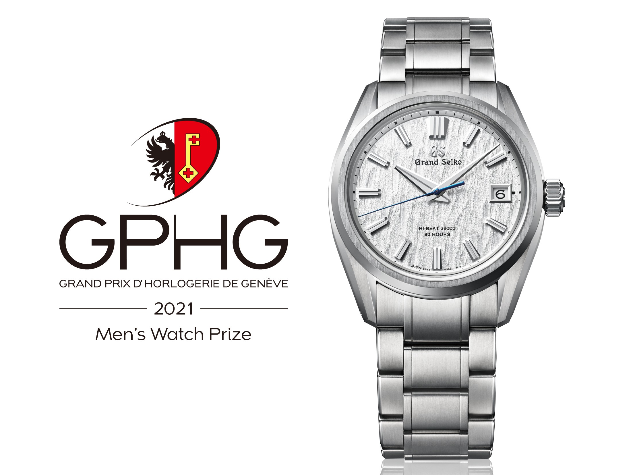 The Grand Seiko Hi-Beat 36000 80 Hours wins the Men's Watch Prize at the  2021 Grand Prix d'Horlogerie de Genève - SWING WATCH Indonesia