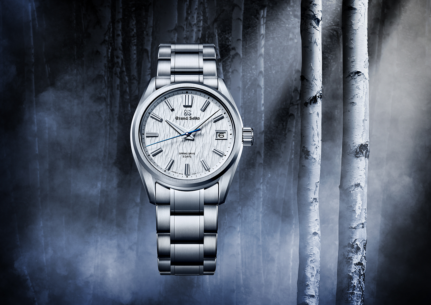 A Spring Drive creation inspired by the white birch forests of Japan marks  the start of a new collection - SWING WATCH Indonesia