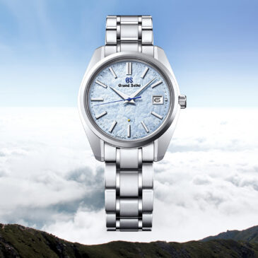 The 55th anniversary of the 44GS design is celebrated in a watch inspired by the sea of clouds in Shinshu