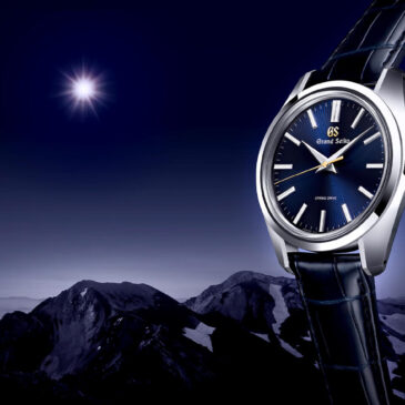 Celebrating 55 Years of the Grand Seiko Style with a new Spring Drive creation inspired by the moon over the Shinshu mountains