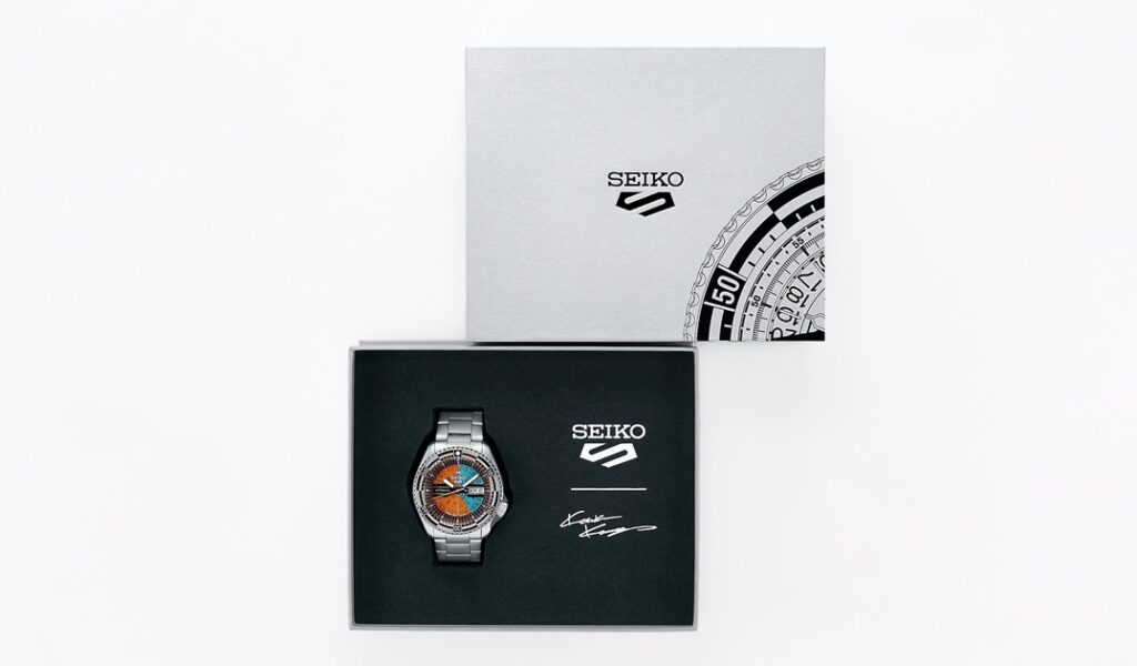 Seiko 5 Sports SRPJ41 Box