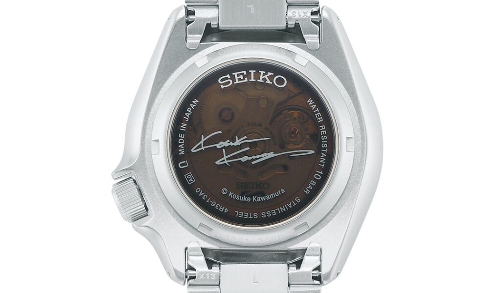 Seiko 5 Sports SRPJ41 Case Back