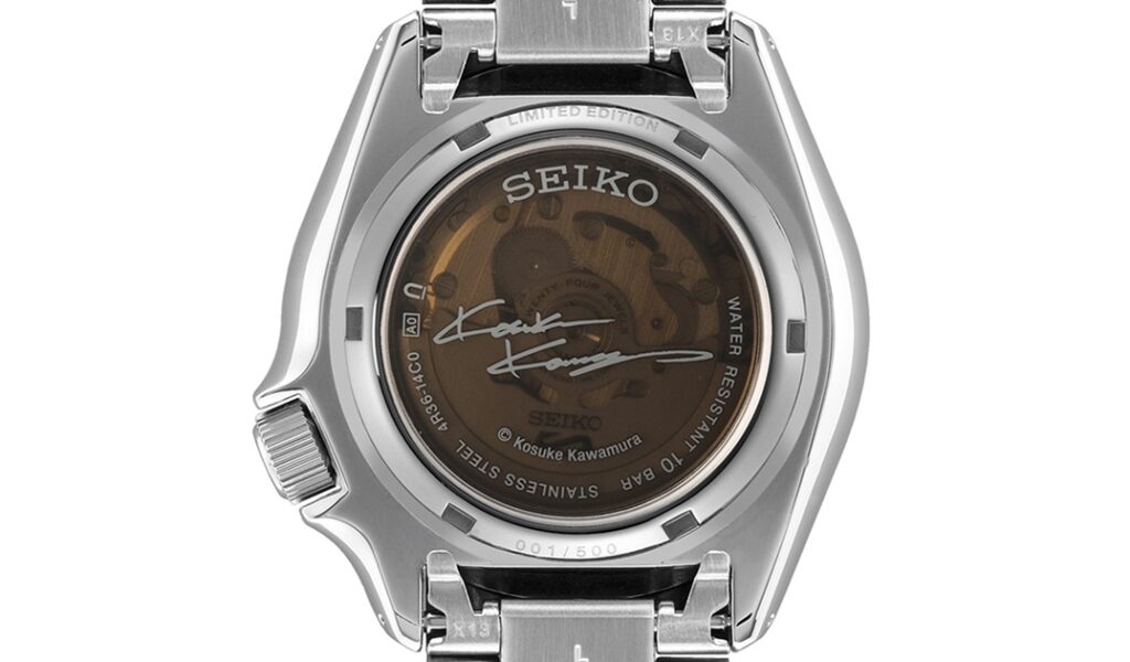 Seiko 5 Sports SRPJ43 Case Back