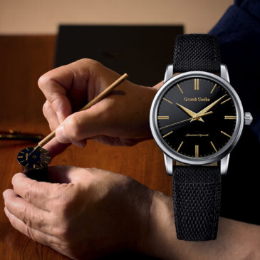 The first Grand Seiko is re-created in Brilliant Hard Titanium with an urushi dial to mark 110 years since the introduction of Japan’s first wristwatch