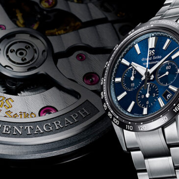 Introducing the first Grand Seiko mechanical chronograph, the Tentagraph with high-beat precision and three days of power reserve