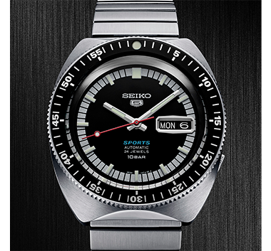 Seiko 5 Sports SRPK17 Design