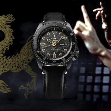 Seiko 5 Sports celebrates 55 years with a special creation honoring Bruce Lee