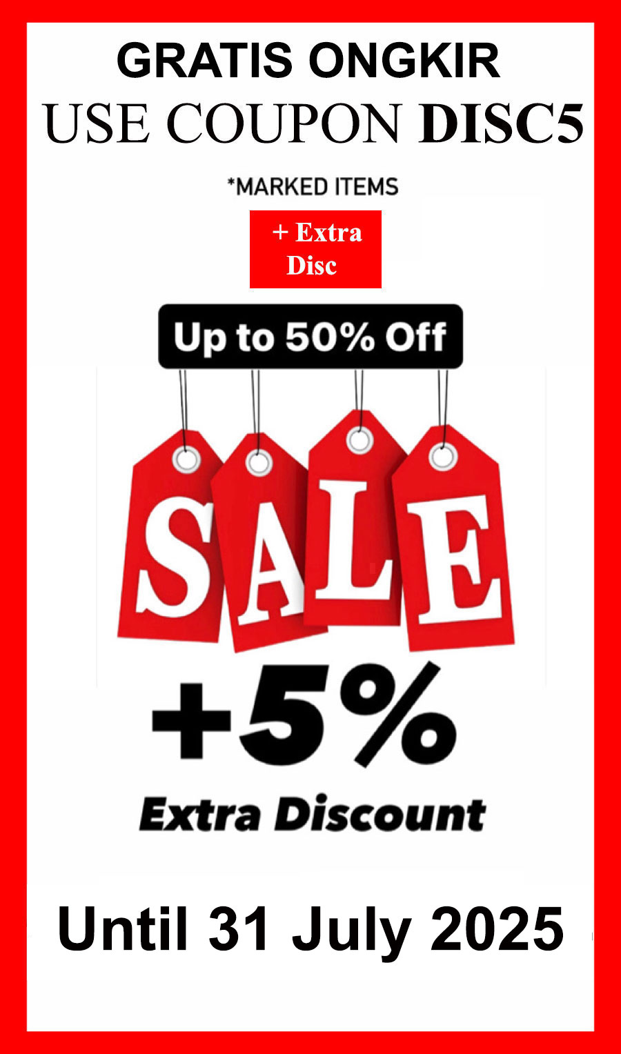 Extra Discount July 2025