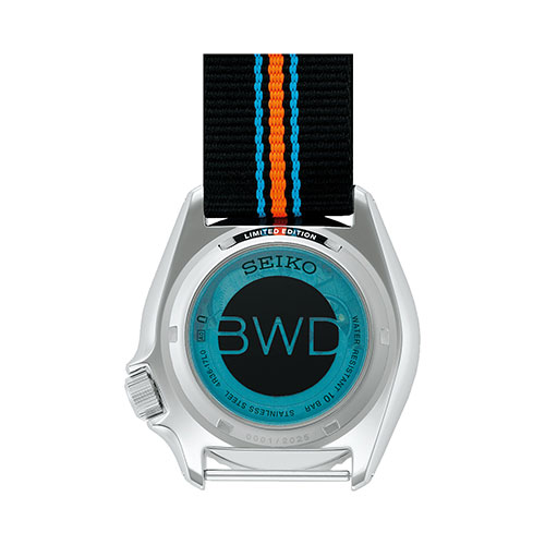 Seiko 5 Sports SRPL95 Case Back